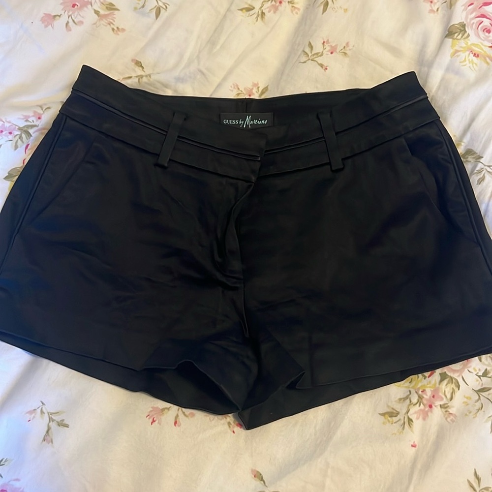 Black spandeks short. Never been worn.
